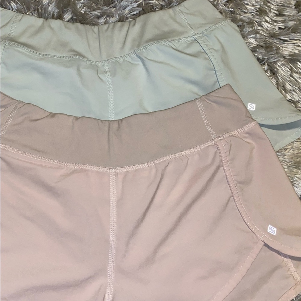 Lulu dupe athletic shorts.